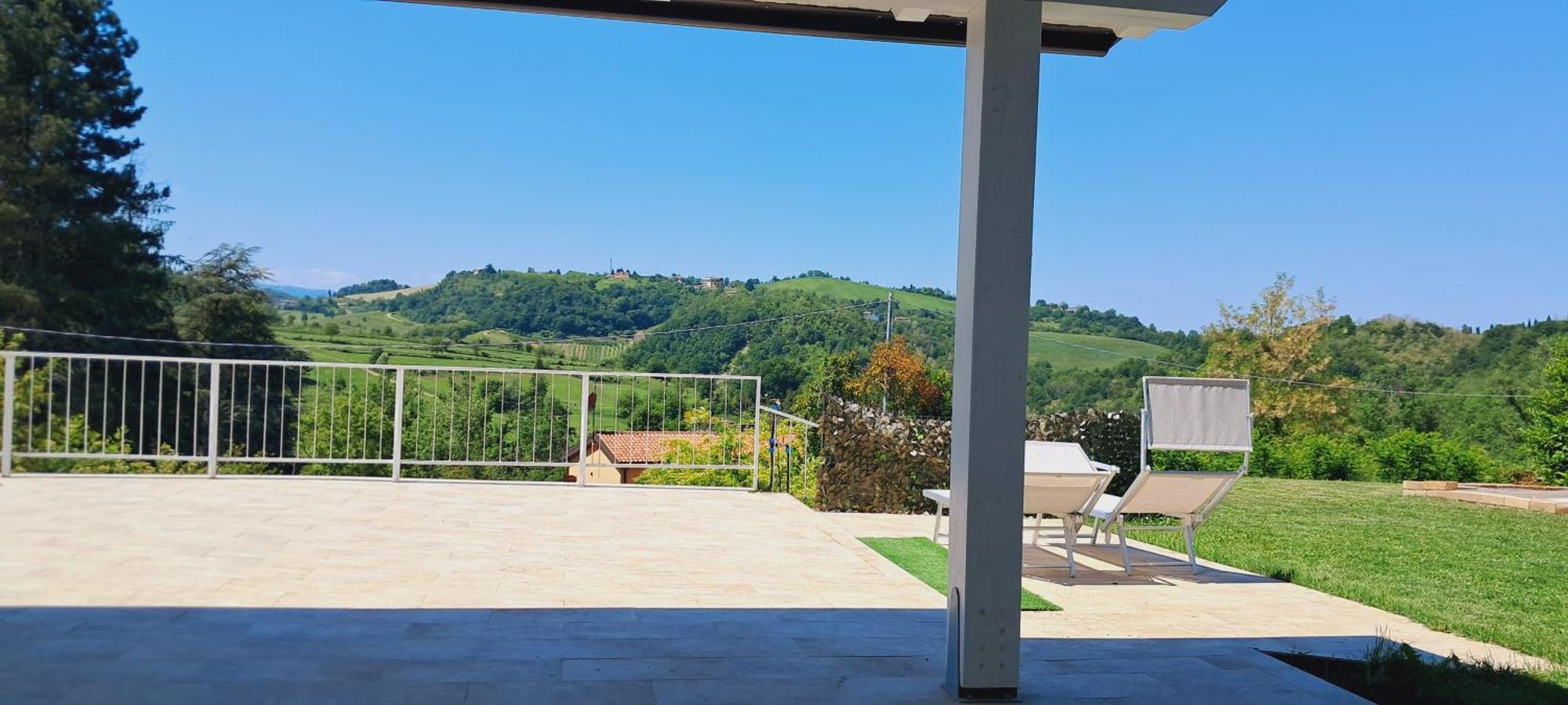 Terrazzaponente Bed & Breakfast Monte San Pietro Eksteriør bilde